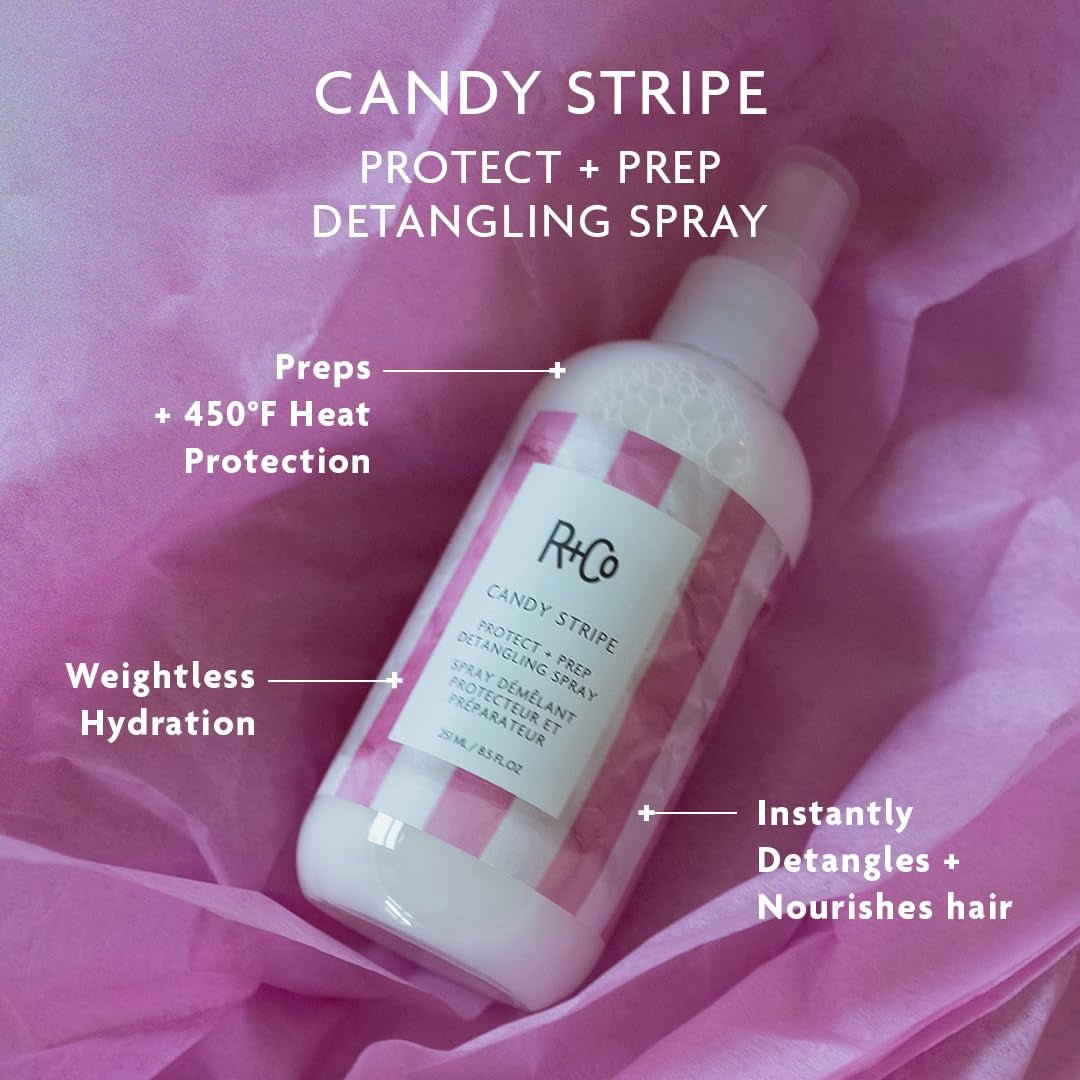 Candy Stripe Protect + Prep Detangling Spray