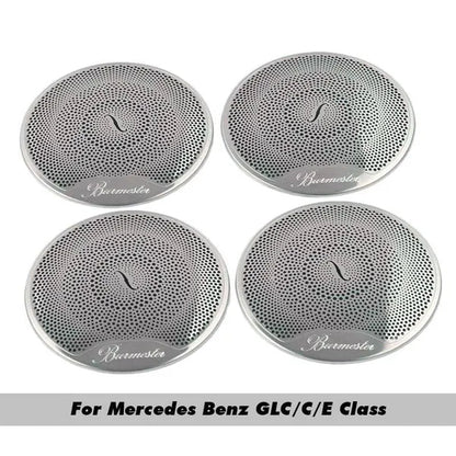 Car Audio Speaker Cover Trim Door Loudspeaker Cover Trim Car Accessories Interior for Mercedes Benz E/C/GLC Class W213 W205 X253 - WORLD TIME VISITS