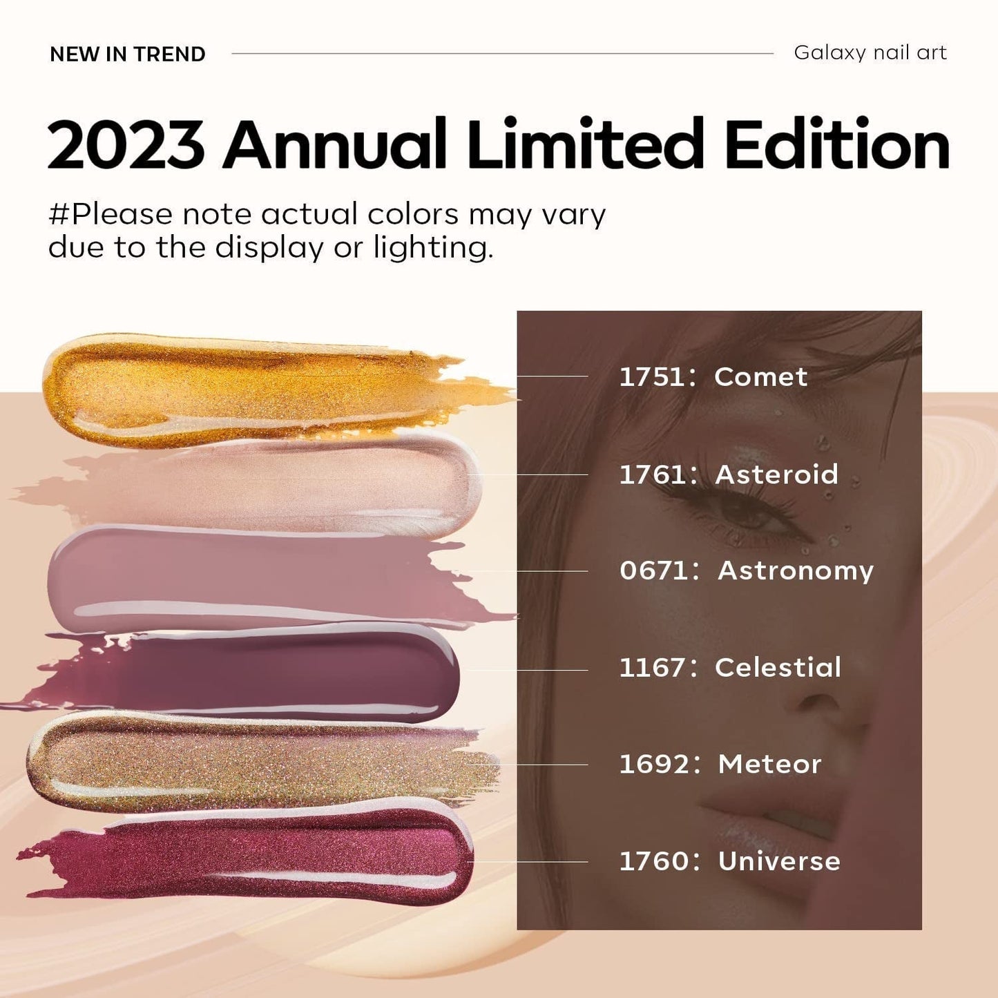 Cat Eye Gel Nail Polish Set 6 Colors, Glitter Nude Shiny Champagne Burgundy Gold Magnetic Effect Sparkle Stunning Home Nail Art Gel Kit Gift - WORLD TIME VISITS