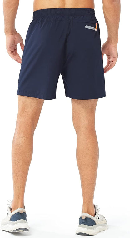 Men'S Athletic Running Shorts Quick Dry Workout Shorts 7"/ 5"/ 9" Lightweight Sports Gym Basketball Shorts Hiking - WORLD TIME VISITS