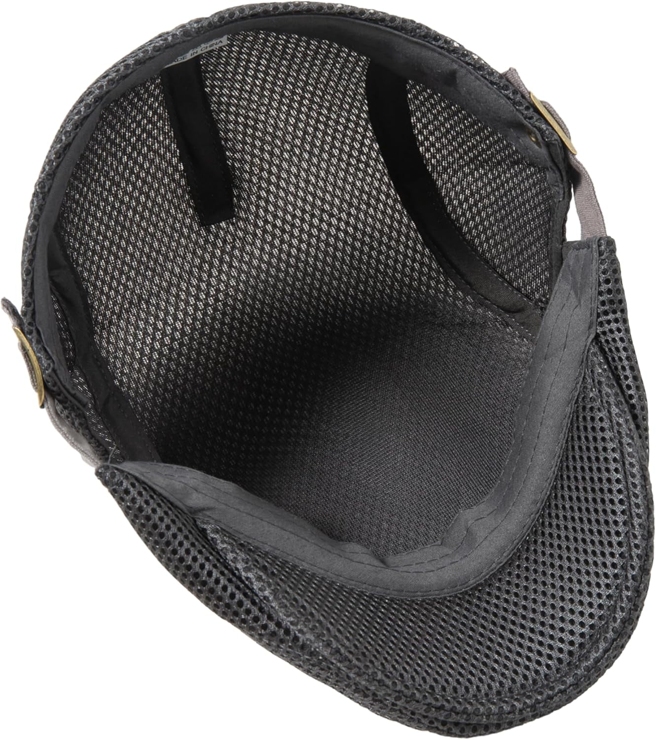 Men'S Breathable Mesh Summer Hat Adjustable Newsboy Beret Ivy Cap Cabbie Flat Cap Gatsby Driving Hunting Hats