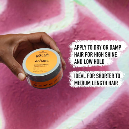 Defiant Shine Pomade, 2 Oz