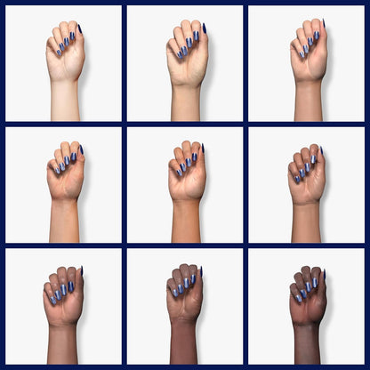 VENALISA Royal Blue Gel Nail Polish, 12Ml Dark Blue Gel Polish Navy Color Soak off UV LED Nail Gel Polish Nail Art Starter Manicure Salon DIY at Home, 0.43 OZ