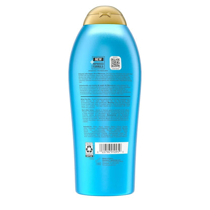 Renewing + Argan Oil of Morocco Shampoo, Damage Repair Shampoo & Argan Oil to Help Strengthen & Repair Dry, Damaged Hair, Paraben-Free, Sulfate-Free Surfactants, 25.4 Fl. Oz
