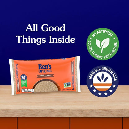 Whole Grain Brown Rice, 2 Lb Bag