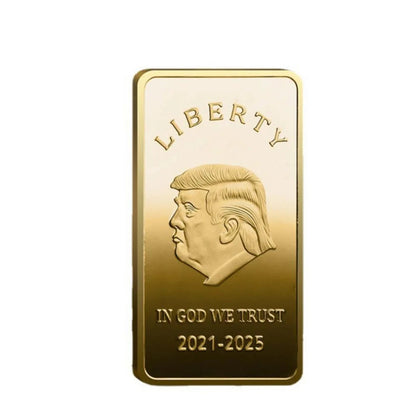 Donald Trump Gold Coin, Gold Plated Collectable Coin and Case Included, 45Th President, Certificate of Authenticity Official Master Coins - WORLD TIME VISITS