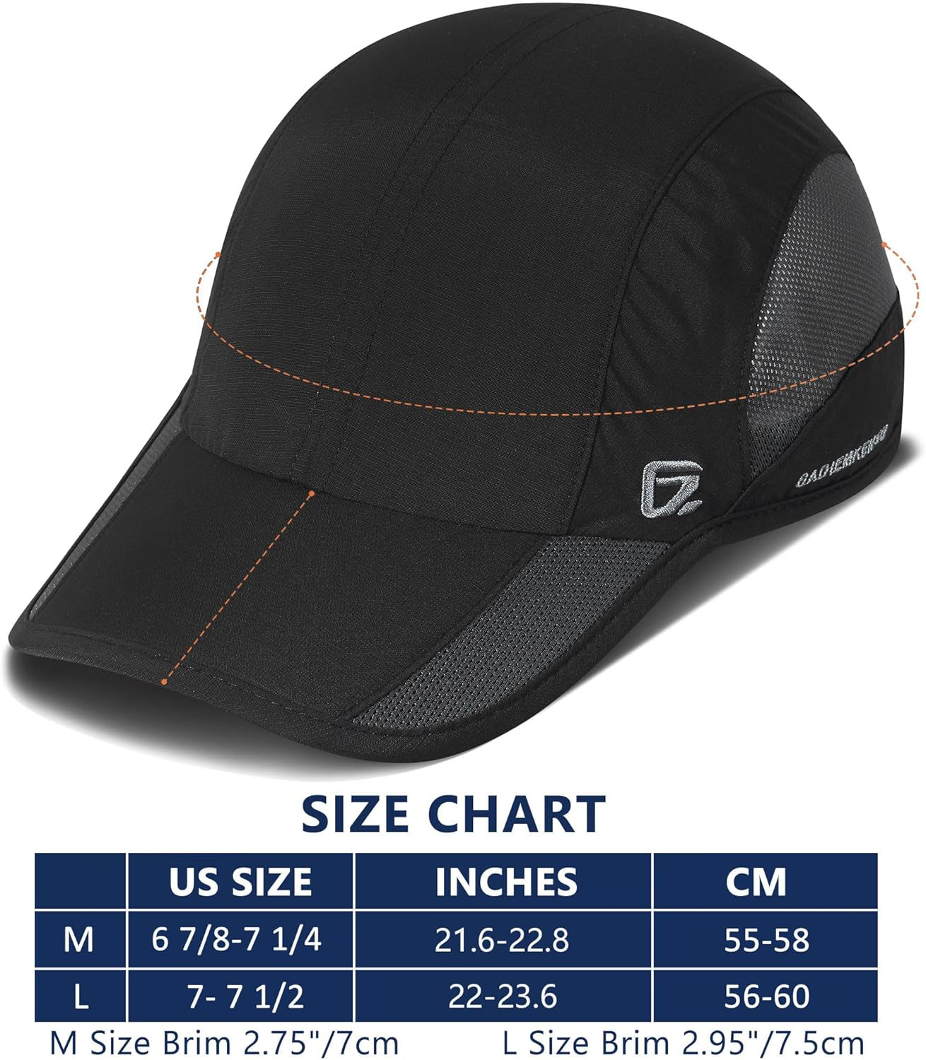 Quick Dry Run Hat Cooling Breathable Mesh