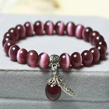 New Fashion cat's eye stone women's Bracelet  national style Buddha  bead bracelet lady crystal Bracelet jewelry