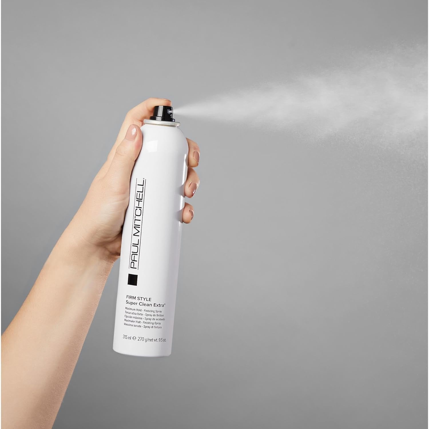 Paul Mitchell Super Clean Extra Finishing Hairspray, Maximum Hold, Shiny Finish, for All Hair Types, 9.5 Oz. - WORLD TIME VISITS