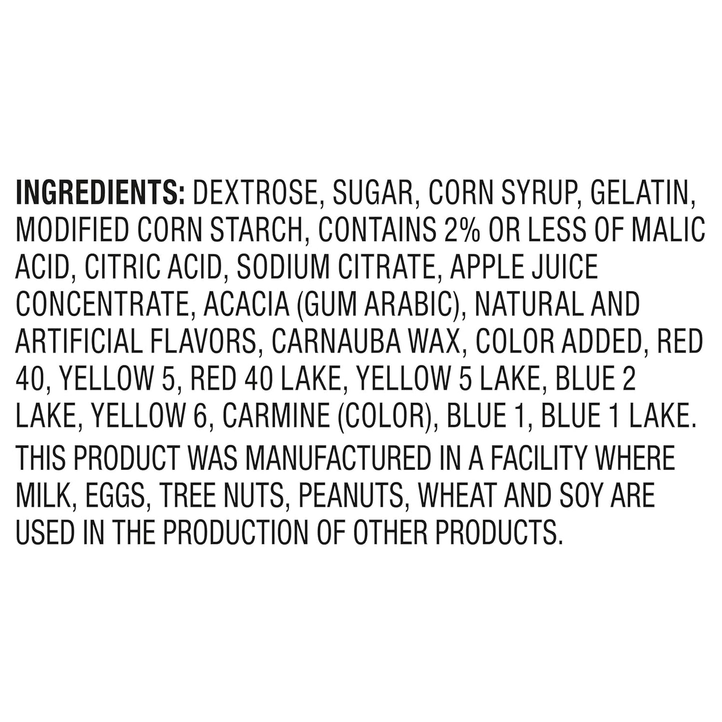 Gummy Clusters Candy, Rainbow, Resealable 8 Ounce Bag