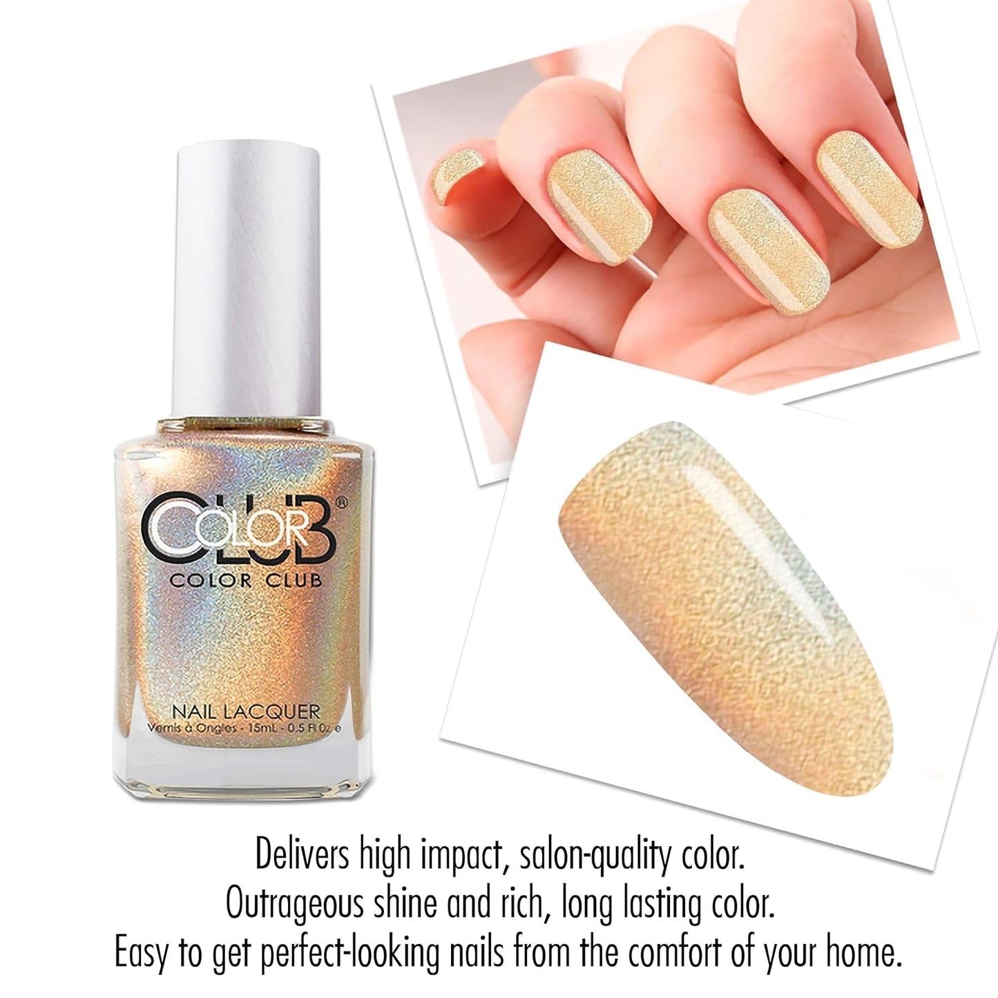 Cherubic  Halo Huesnail Lacquer .5 Fl Ounce - 15 Ml, 0.5 Fluid_Ounces