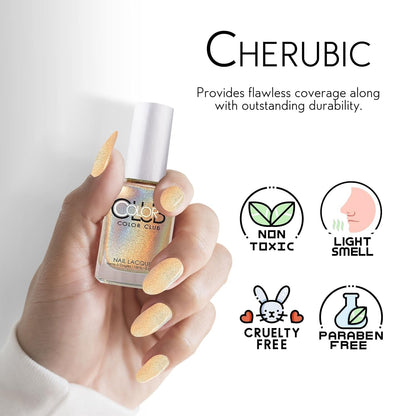 Cherubic  Halo Huesnail Lacquer .5 Fl Ounce - 15 Ml, 0.5 Fluid_Ounces