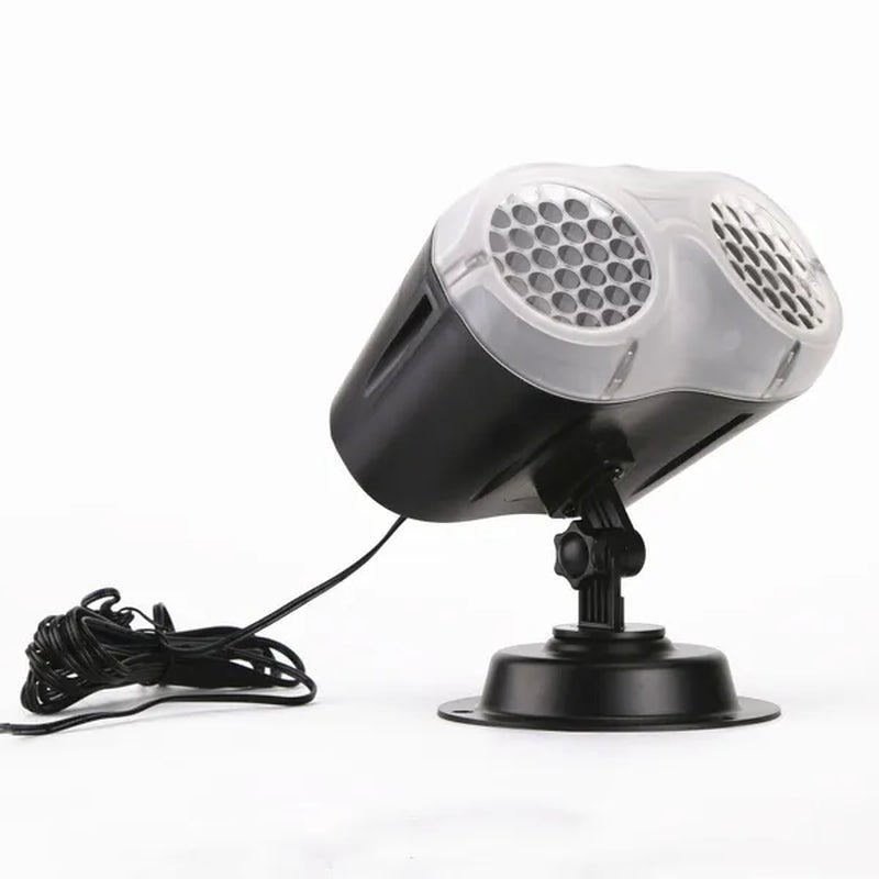 Christmas Projector Lights, Indoor Outdoor LED Snowflake Projector, Remote Control IP65 Waterproof Projection Lamp, for Christmas, Wedding, Party