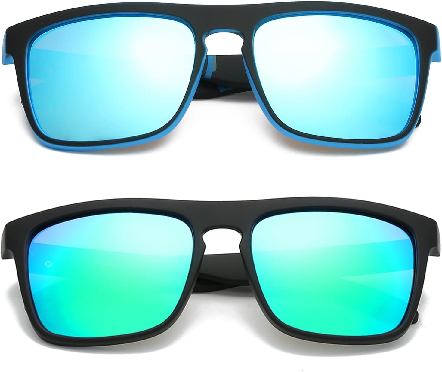 Classic Polarized Sunglasses for Men Women Retro 100% UV Protection Driving Sun Glasses D731 - WORLD TIME VISITS