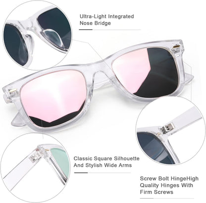Classic Sunglasses for Women Polarized Driving Anti-Glare UV Protection