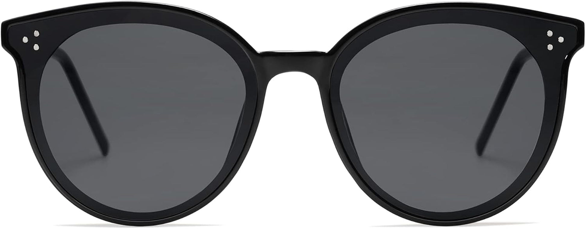 Classic Trendy round Sunglasses Womens Mens Oversized Large Shades UV400 Vacation Sunnies SJ2068 - WORLD TIME VISITS