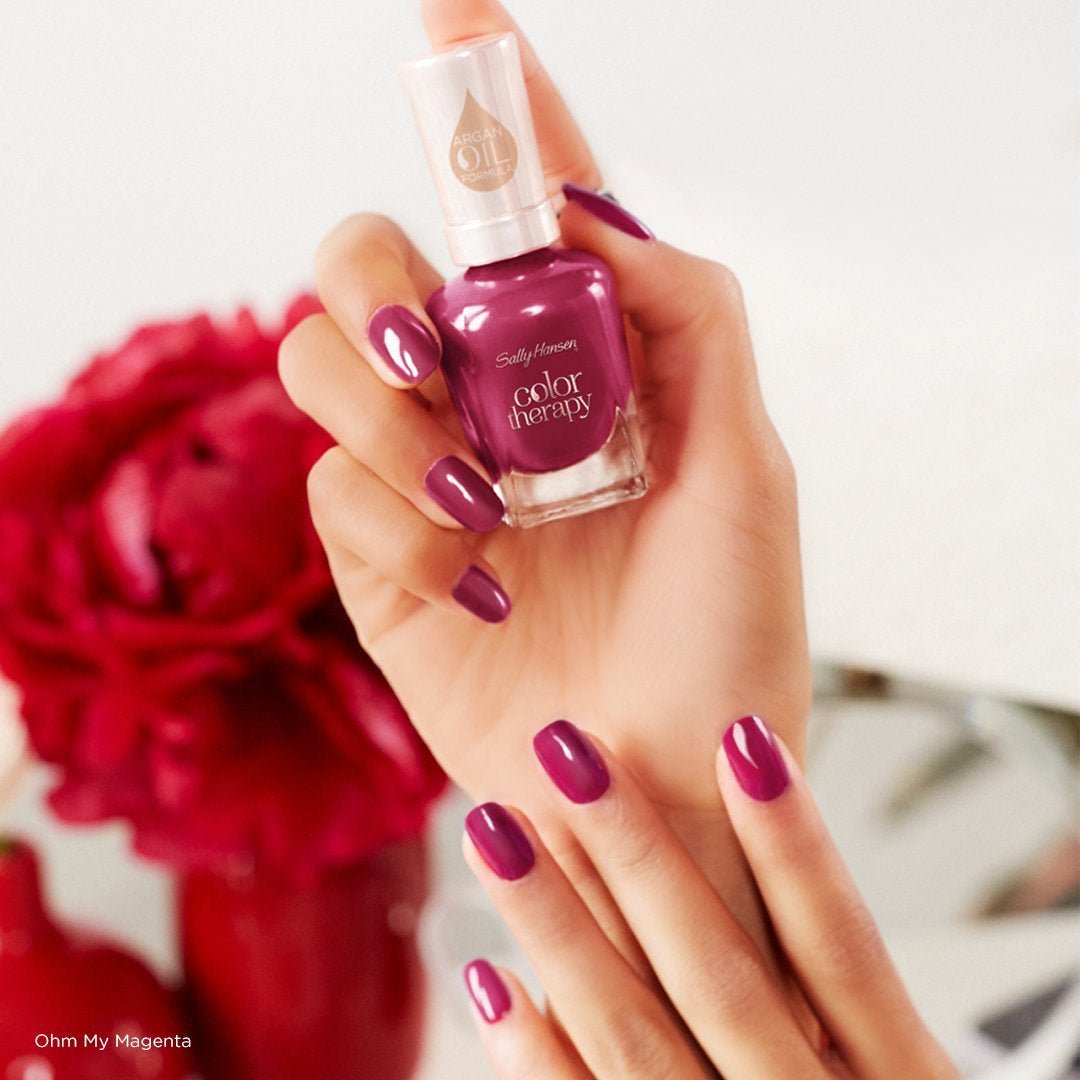 Color Therapy Nail Polish, Ohm My Magenta, Pack of 1