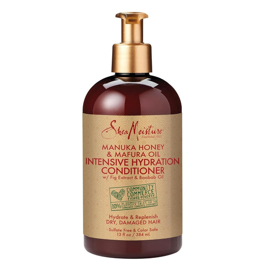 Conditioner Intensive Hydration for Dry, Damaged Hair Manuka Honey and Mafura Oil to Nourish and Soften Hair 13 Oz - WORLD TIME VISITS