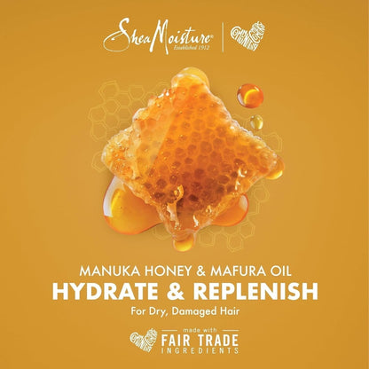 Conditioner Intensive Hydration for Dry, Damaged Hair Manuka Honey and Mafura Oil to Nourish and Soften Hair 13 Oz
