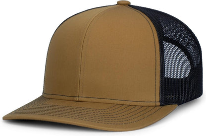 Contrast Stitch Trucker Snapback - WORLD TIME VISITS