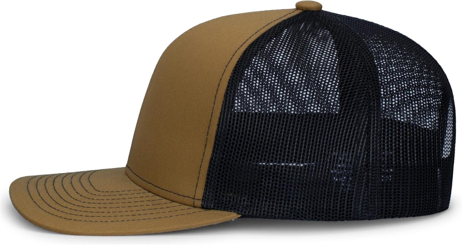 Contrast Stitch Trucker Snapback - WORLD TIME VISITS