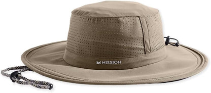 Cooling UPF Boonie Hat - Unisex Sun Hat for Hiking, Beach & Fishing - Sweat & Water Activated Technology - WORLD TIME VISITS