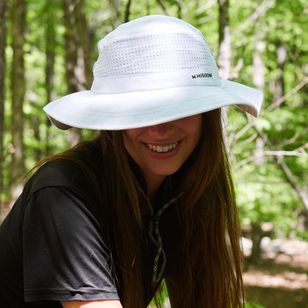 Cooling UPF Boonie Hat - Unisex Sun Hat for Hiking, Beach & Fishing - Sweat & Water Activated Technology