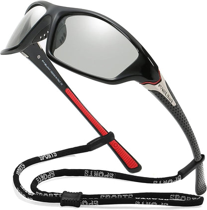 Sports Polarized Sunglasses for Men Cycling Driving Fishing UV400 Protection