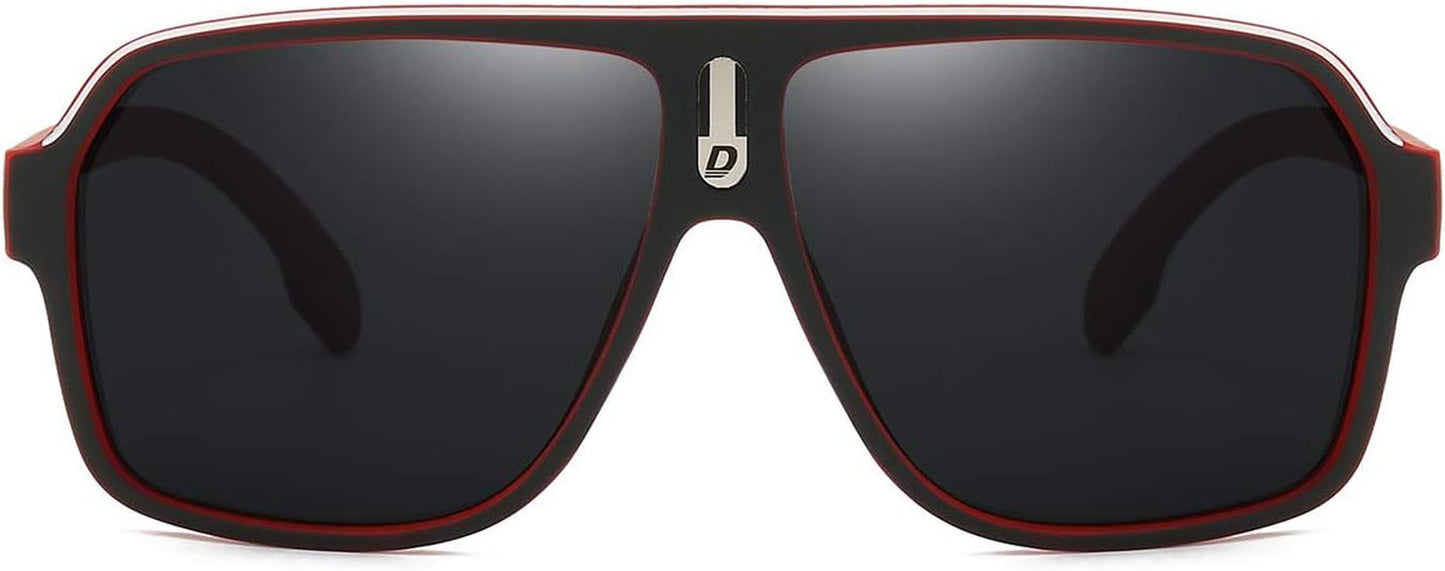 Mens Oversized Aviator Sunglasses Classic Large Polarized Lens Shades D103