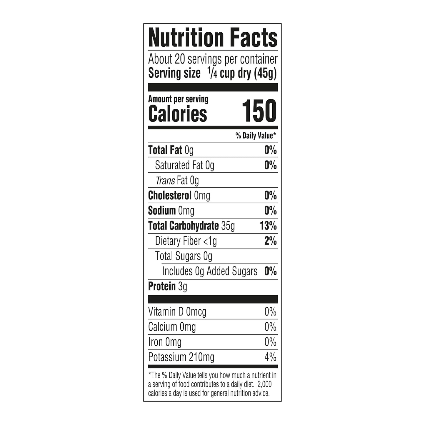 Amazon Fresh, Jasmine Long Grain Rice, 2 Lb (Previously Happy Belly, Packaging May Vary)