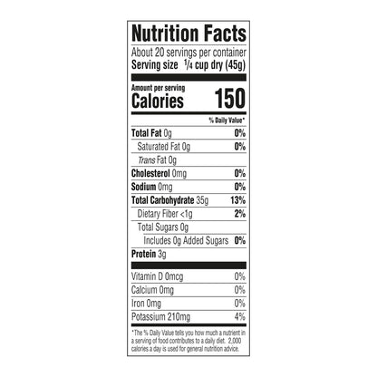 Amazon Fresh, Jasmine Long Grain Rice, 2 Lb (Previously Happy Belly, Packaging May Vary)
