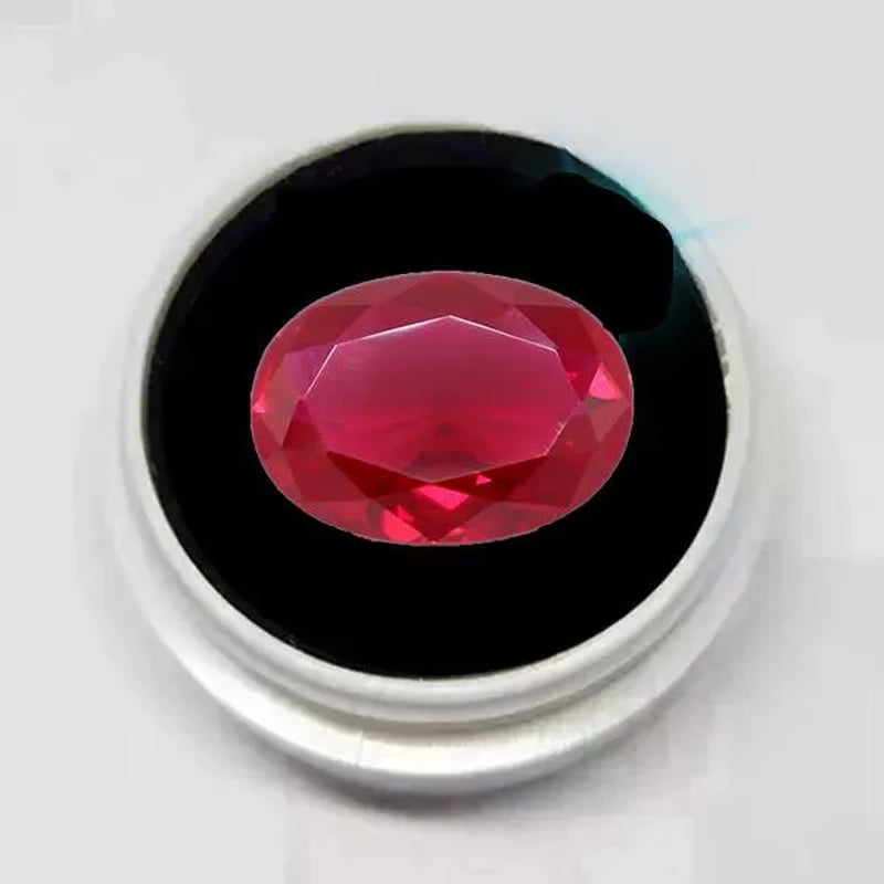 Large Ruby AAAA+ Unheated 20.50 Cts Natural Mined 13×18Mm Sri-Lanka Garnet Ruby Pigeon Red Oval Cut VVS Loose Gem