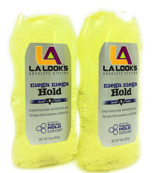 Gel #9 Mega Mega 20 Ounce (Yellow) (591Ml) (2 Pack)