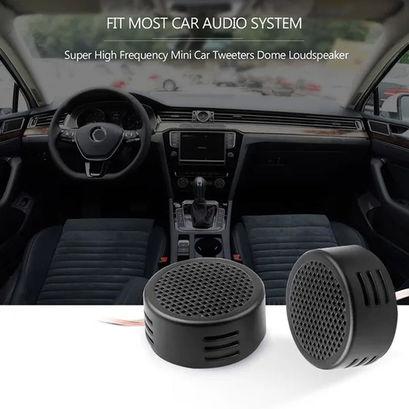 Durable Mini Car Motocycle 12V Dome Audio Music Stereo Built-In Crossover High Tweeter Speaker