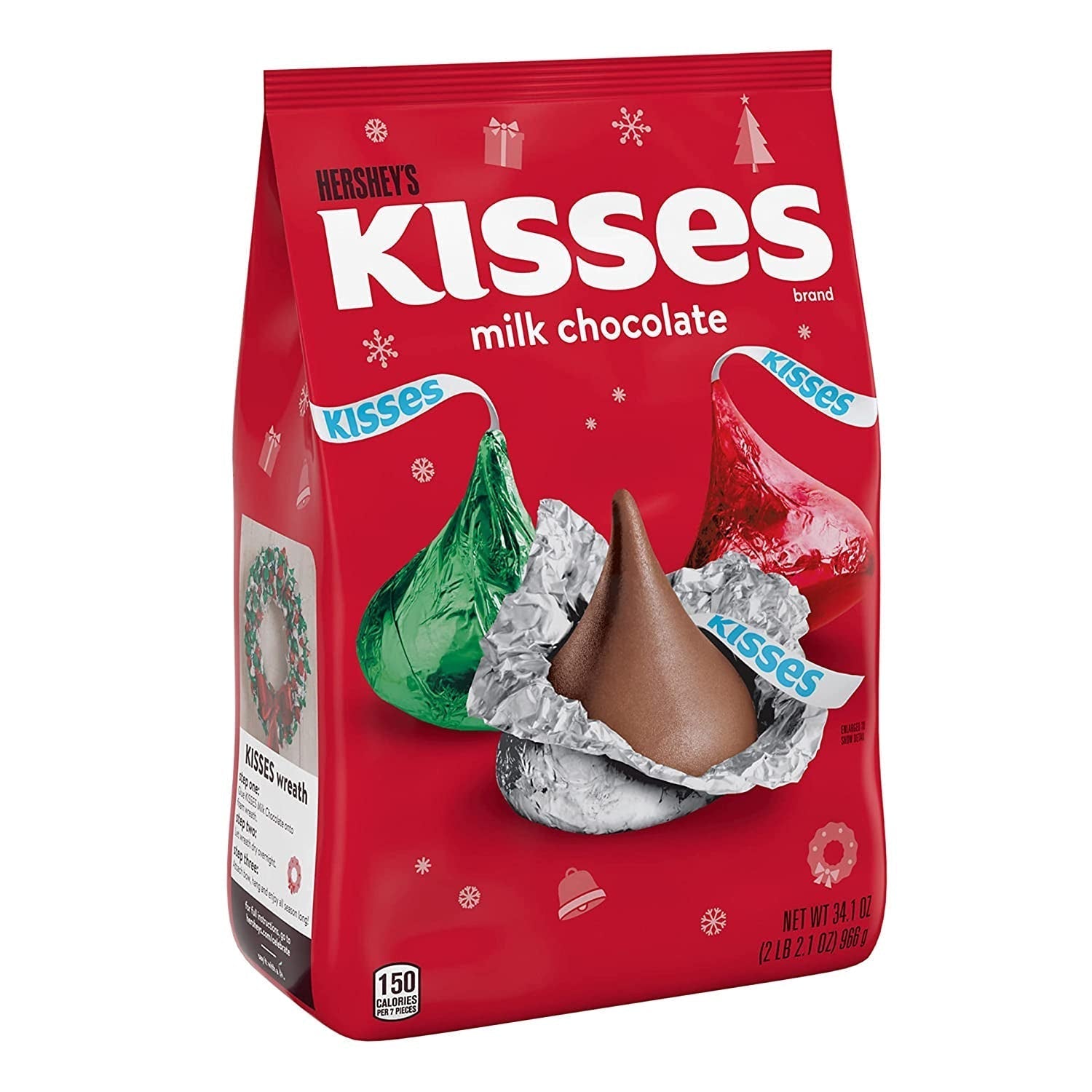 Milk Chocolate, Christmas Candy Bag, 34.1 Oz - WORLD TIME VISITS