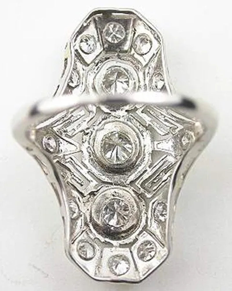 Noble Wedding Ring Anniversary Gift Party Engagement Women Jewelry Size 5-11#
