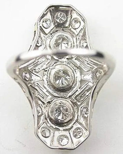 Noble Wedding Ring Anniversary Gift Party Engagement Women Jewelry Size 5-11#