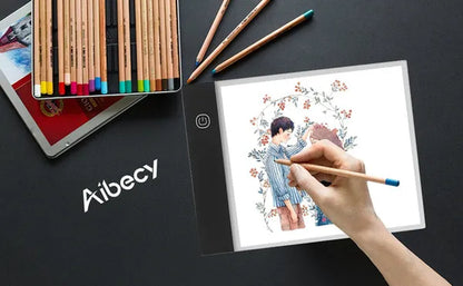 LED A3/A4/A5 Graphic Tablet Light Pad Digital Tablet Copyboard with 3-Level Adjustable Brightness for Tracing Drawing Copying Viewing DIY Art Craft Diamond Painting Supplies