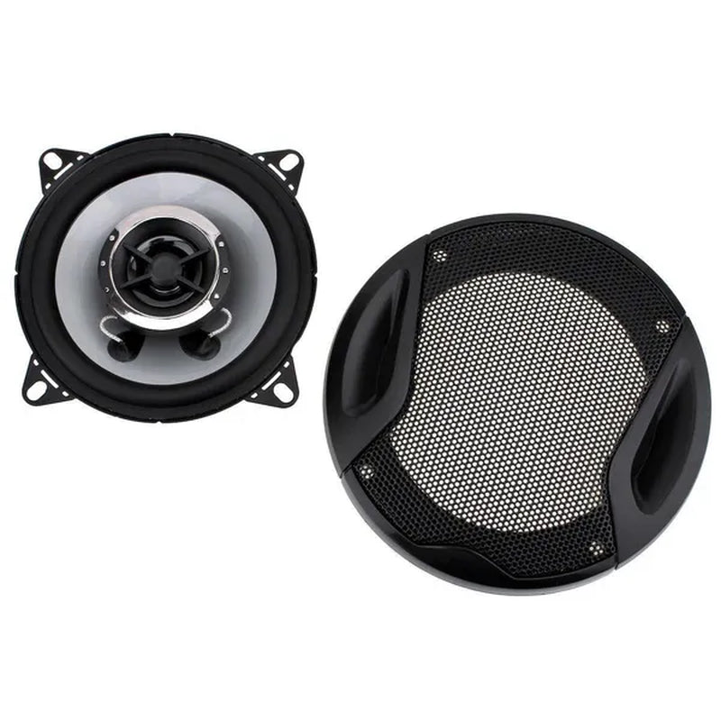 2Pcs 4 Inch 10Cm 150W Dual-Cone Car Coaxial Horn Audio Music Stereo Full Range Frequency Hifi Speakers Non-Destructive Installation