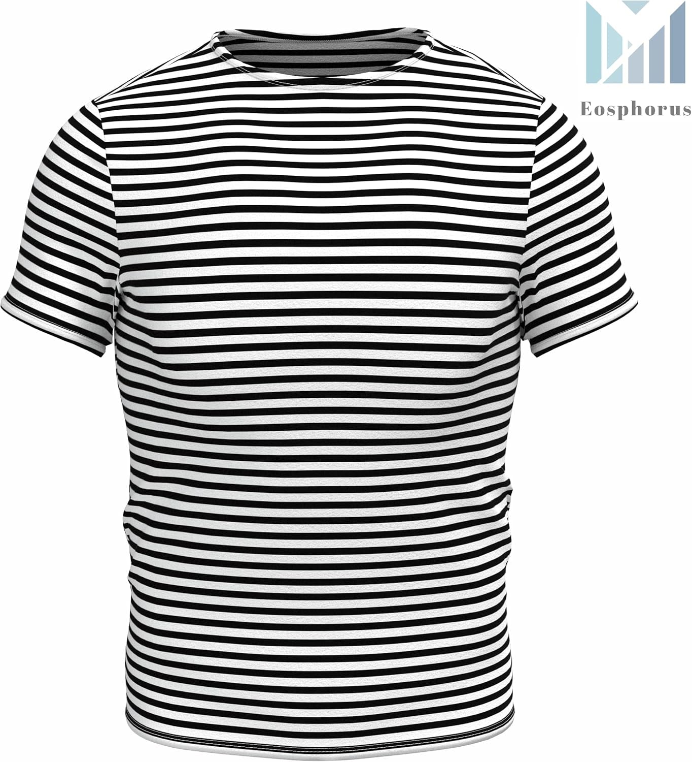 Genuine Striped Short Sleeved T-Shirt Top Cotton Sailor Shirt Original Telnyashka Тельняшка