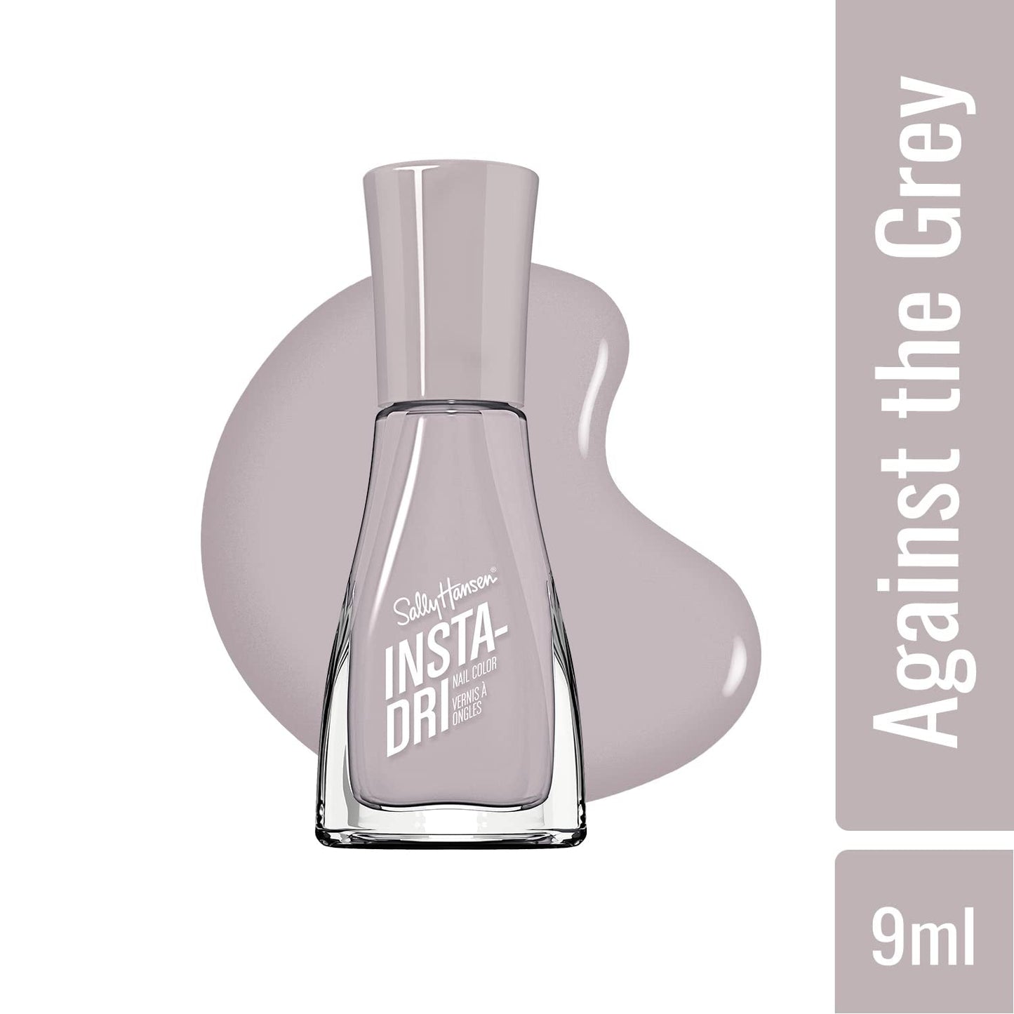 Insta-Dri Nail Polish Lacquer, against the Grey-In, 0.31 Fl Oz