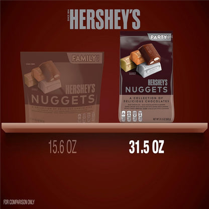 NUGGETS Assorted Chocolate Candy Party Pack, 31.5 Oz