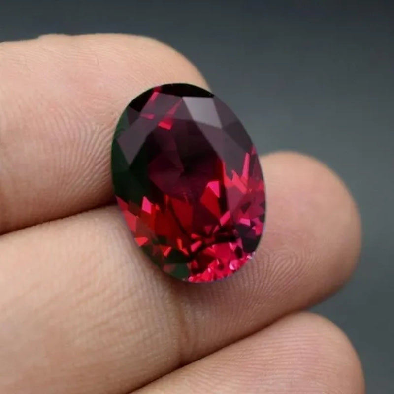 AAA Grade Exquisite Natural Pigeon Blood Ruby Loose Stone Fashionable Luxury Garnet Mozambique Not Inlaid DIY Gemstone Jewelry Main Stone