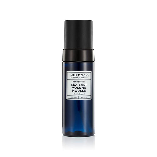 Sea Salt Volume Mousse | Thickening Matte Provides Volume and Hold | Vegan | Made in England | 5.07 Oz