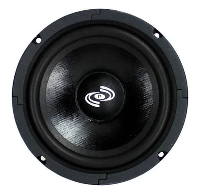 Pyle 6.5" 300W Car Mid Bass Midrange Woofer Audio Speaker 8 Ohm Black (Open Box) - WORLD TIME VISITS