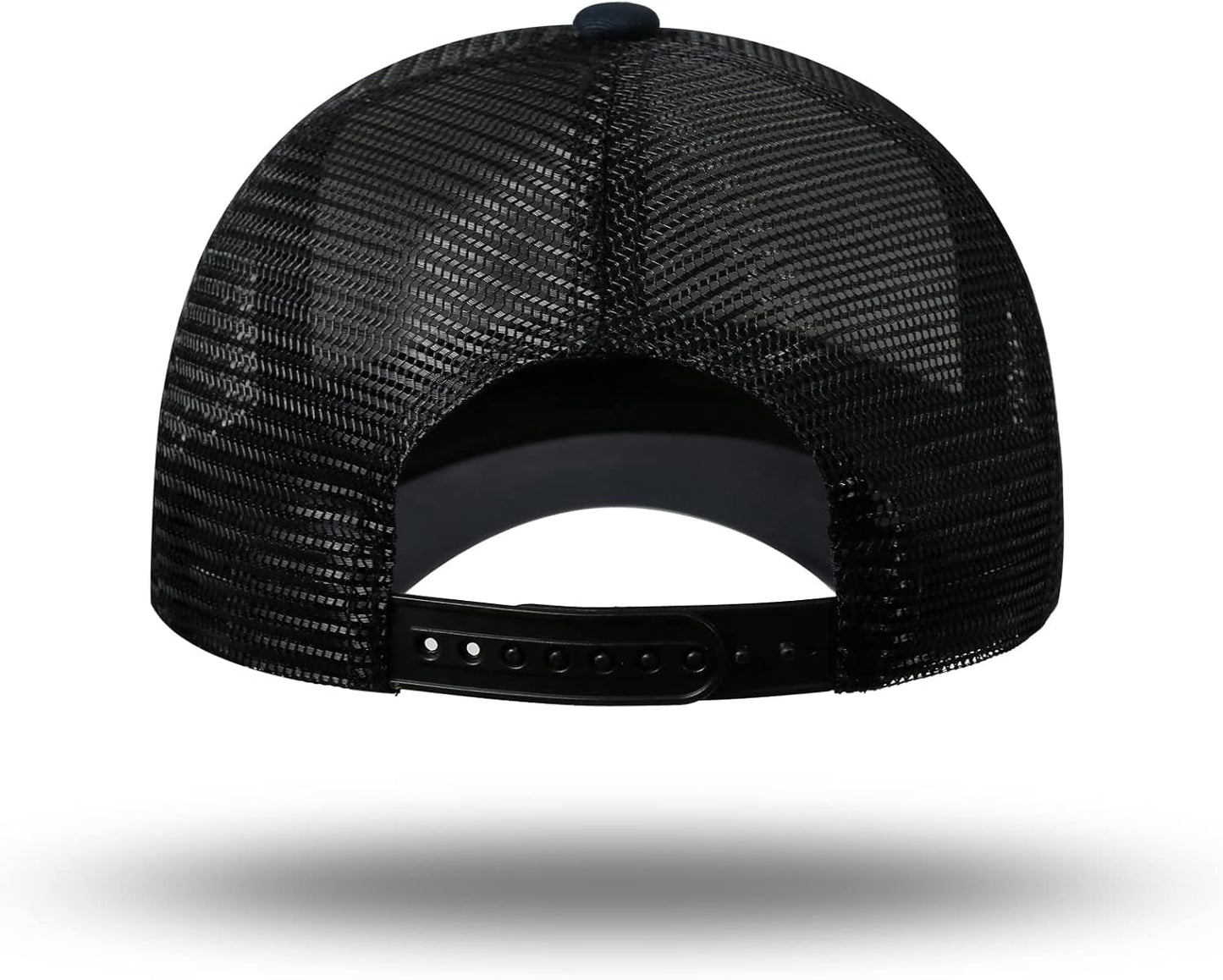 American Flag Trucker Hat - Snapback Hat, Baseball Cap for Men Women - Breathable Mesh Side, Adjustable Fit - for Casual Wear