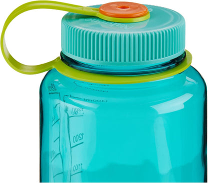 Sustain Tritan Bpa-Free Water Bottle Made with Material Derived from 50% Plastic Waste (Using ISCC Certified Mass Balance), 48 OZ, Wide Mouth, Cerulean