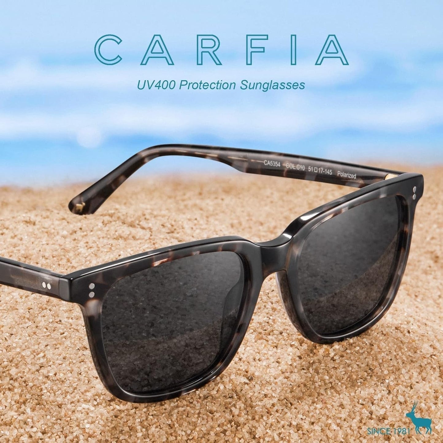 Polarized Men'S Sunglasses UV400 Protection for Driving Fishing Hiking Golf Outdoor Sport Glasses