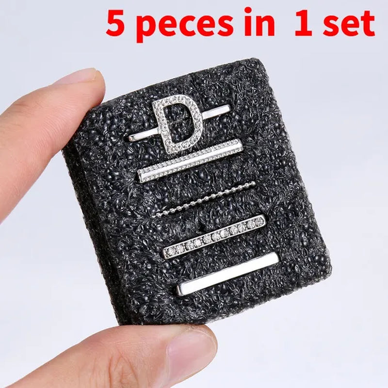 For Apple Watch Band Metal Charms Decorative Ring Diamond Ornament Smart Watch Strap for Iwatch Bracelet Watch Band Ornament