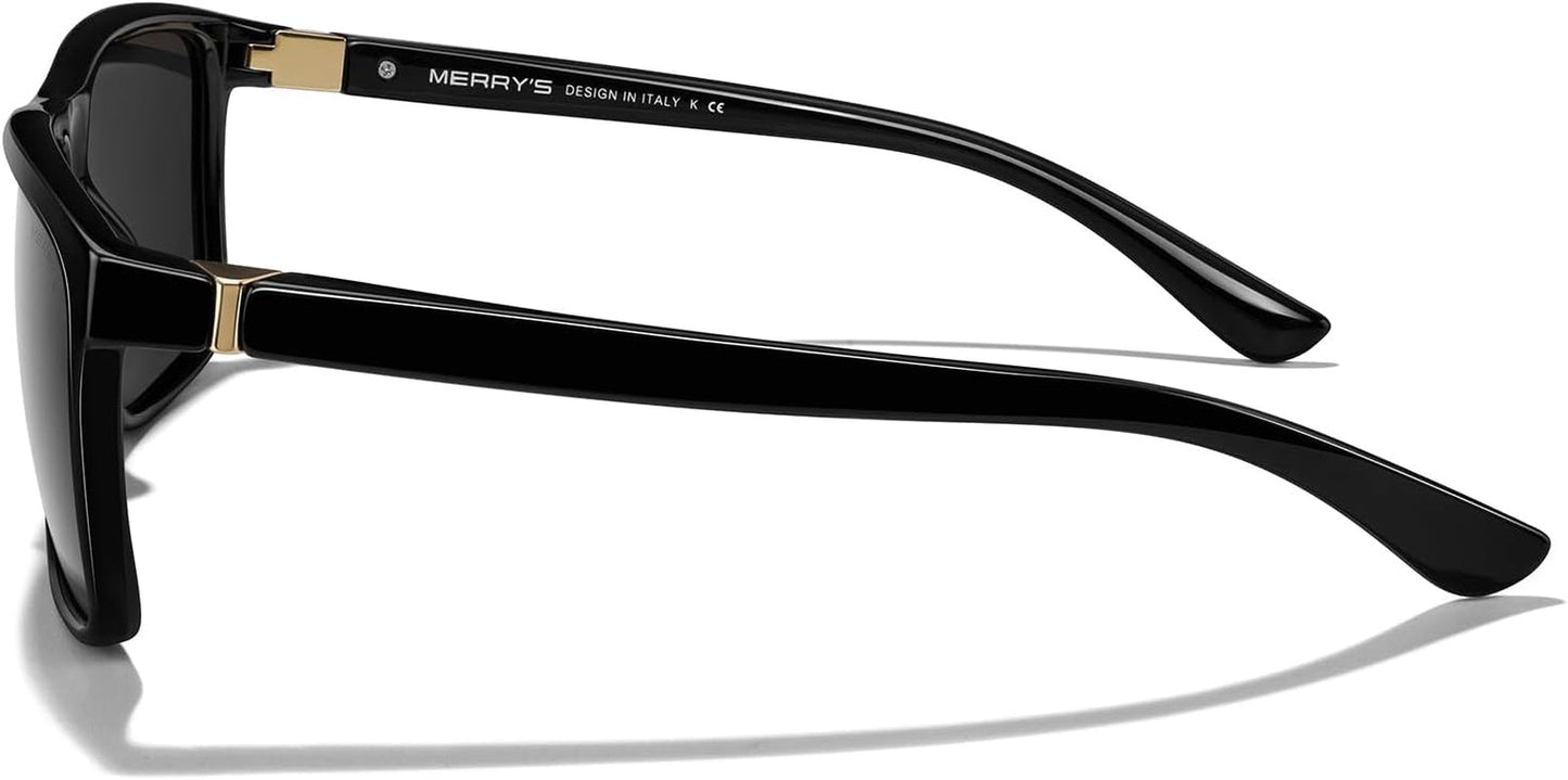 Rectangular Polarized Sports Sunglasses for Men Women Cycling Driving Fishing UV400 Protection S8225